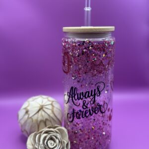 Verre Snowglobe Amour