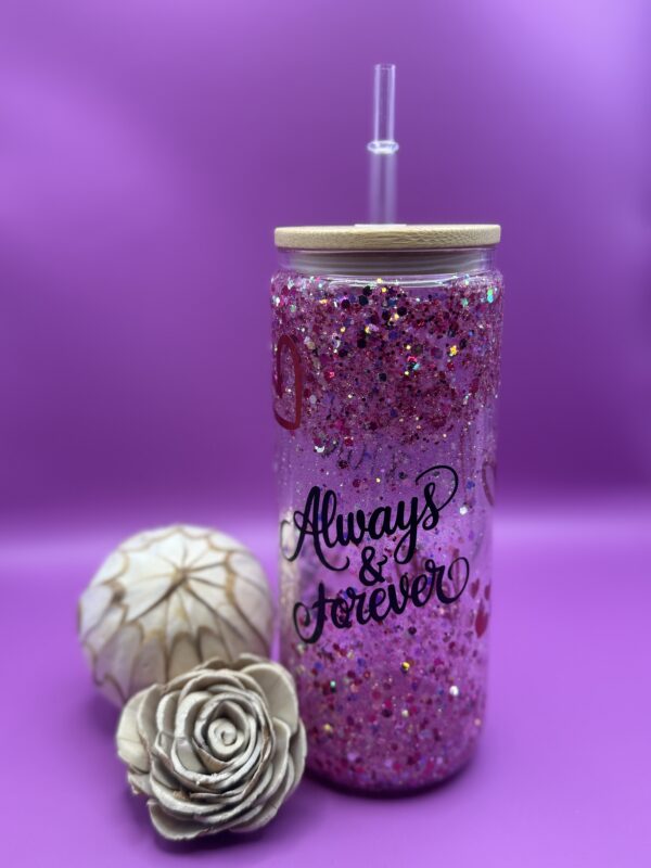 Verre Snowglobe Amour